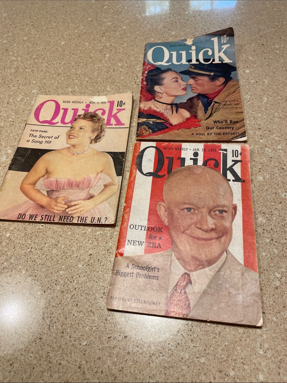 Vintage Quick  Magazine Ad